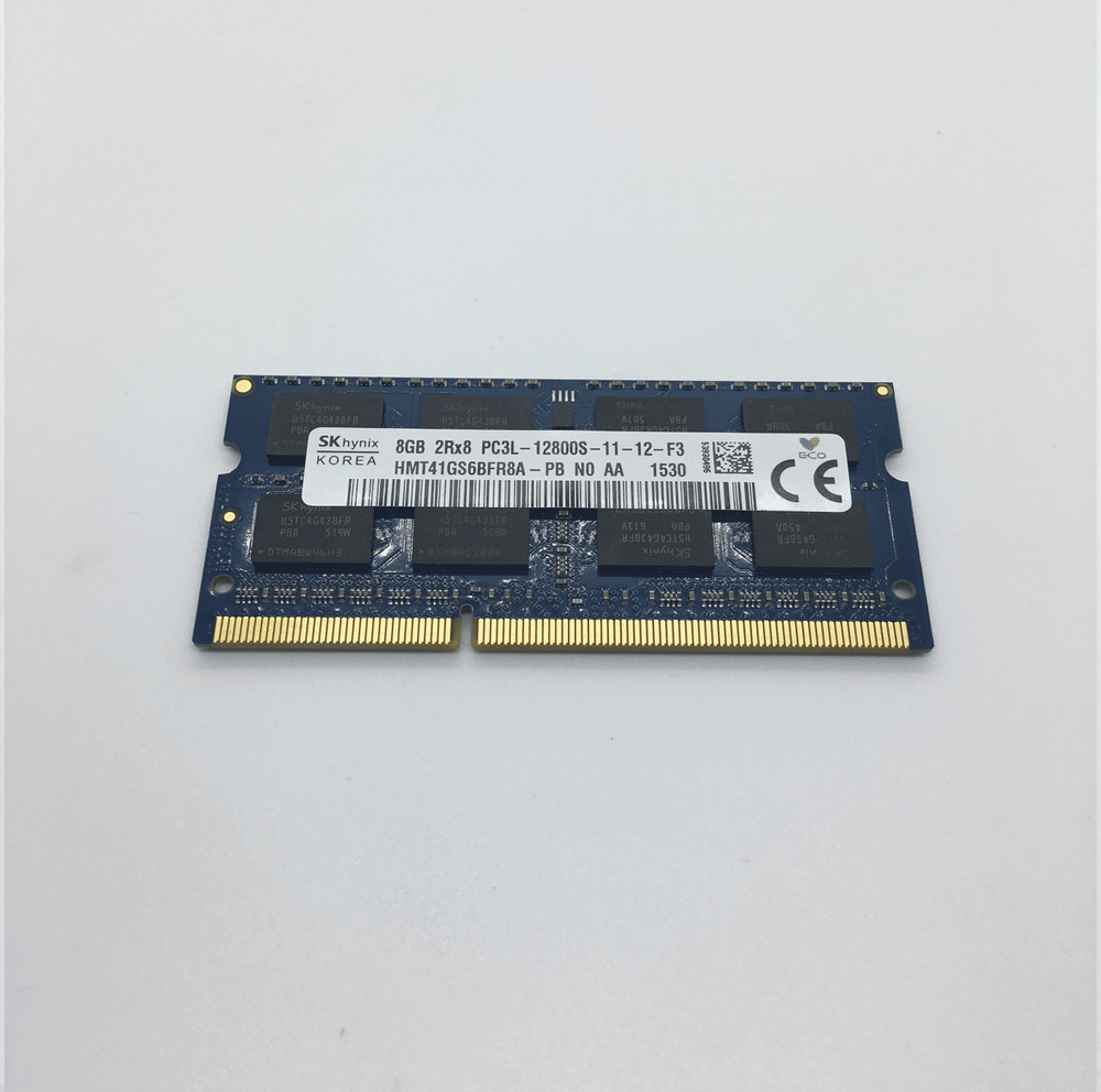 Hynix Оперативная память DDR3L 8Gb 1600Mhz HMT41GS6AFR8AA-PB So-Dimm PC3L-12800 1x8 ГБ (HMT41GS6AFR8AA) #1