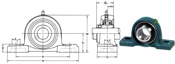 Купить Корпусный Подшипник Ucp