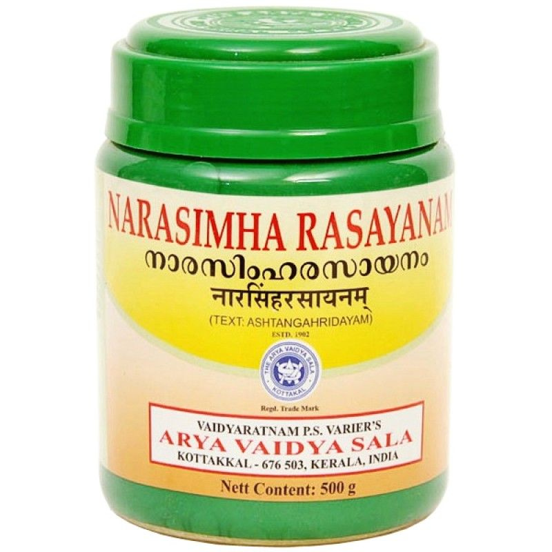 Нарасимха Расаяна Арья Вадья Сала (Narasimha Rasayanam Arya Vaidya Sala), 500 грамм  #1