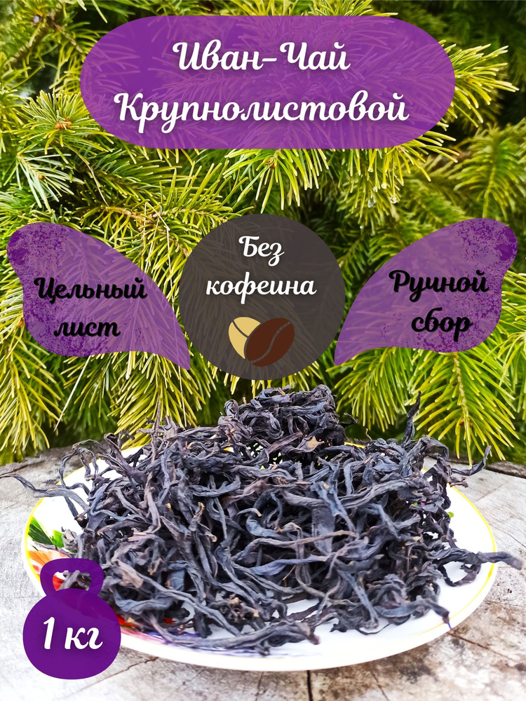Иван-чай "СолнцеДарыня" Крупнолистовой Ферментированный, 1кг — купить в ...