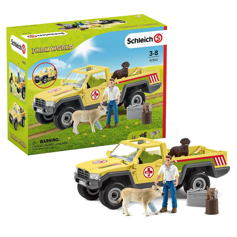 Schleich Farm World 42503 Посещение ветеринара на ферме #1