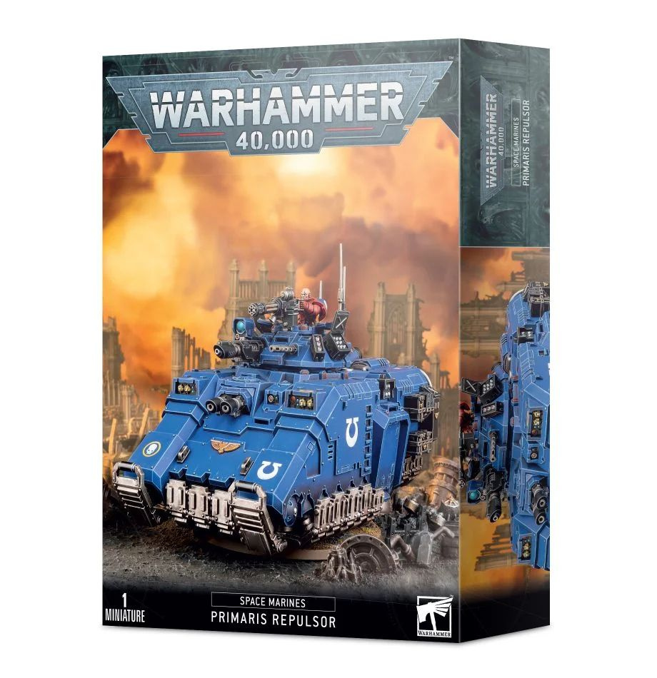 Набор миниатюр для настольной игры Warhammer 40000 - Space Marines Primaris  Repulsor