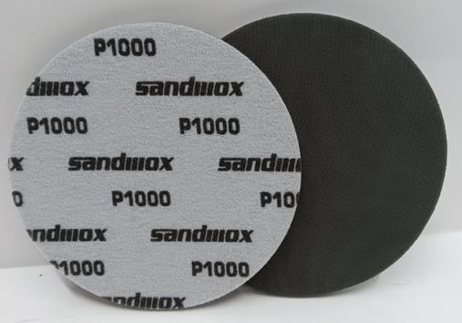 Шлифовальный диск на поролоновой основе SANDWOX SUPER FINE FOAM 150мм, Р1000, 1шт.  #1