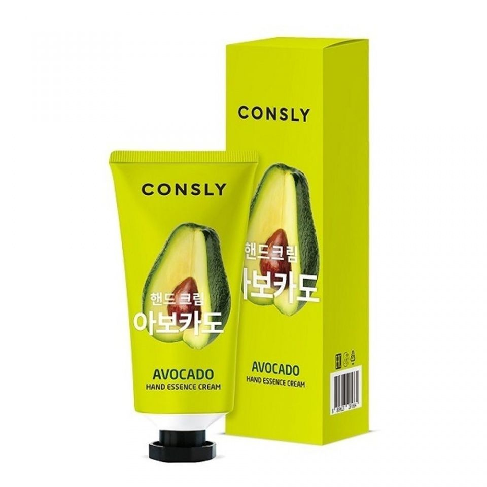 CONSLY Крем сыворотка для рук с экстрактом авокадо Avocado Hand Cream 100м, оригинальная корейская косметика #1