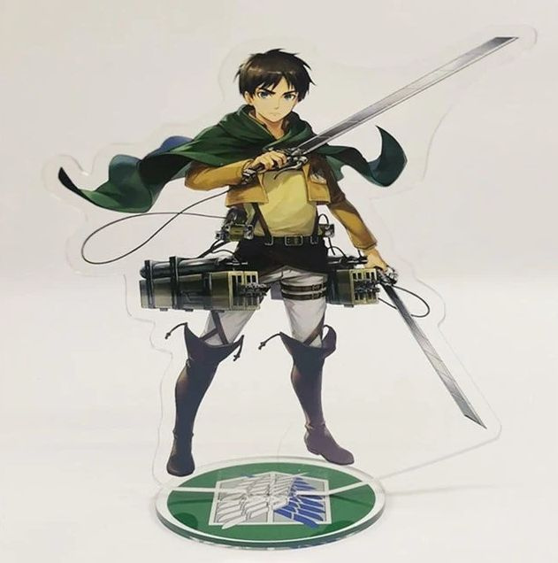 Акриловая фигурка Эрен Йегер Атака Титанов (1) - купить с доставкой по ...