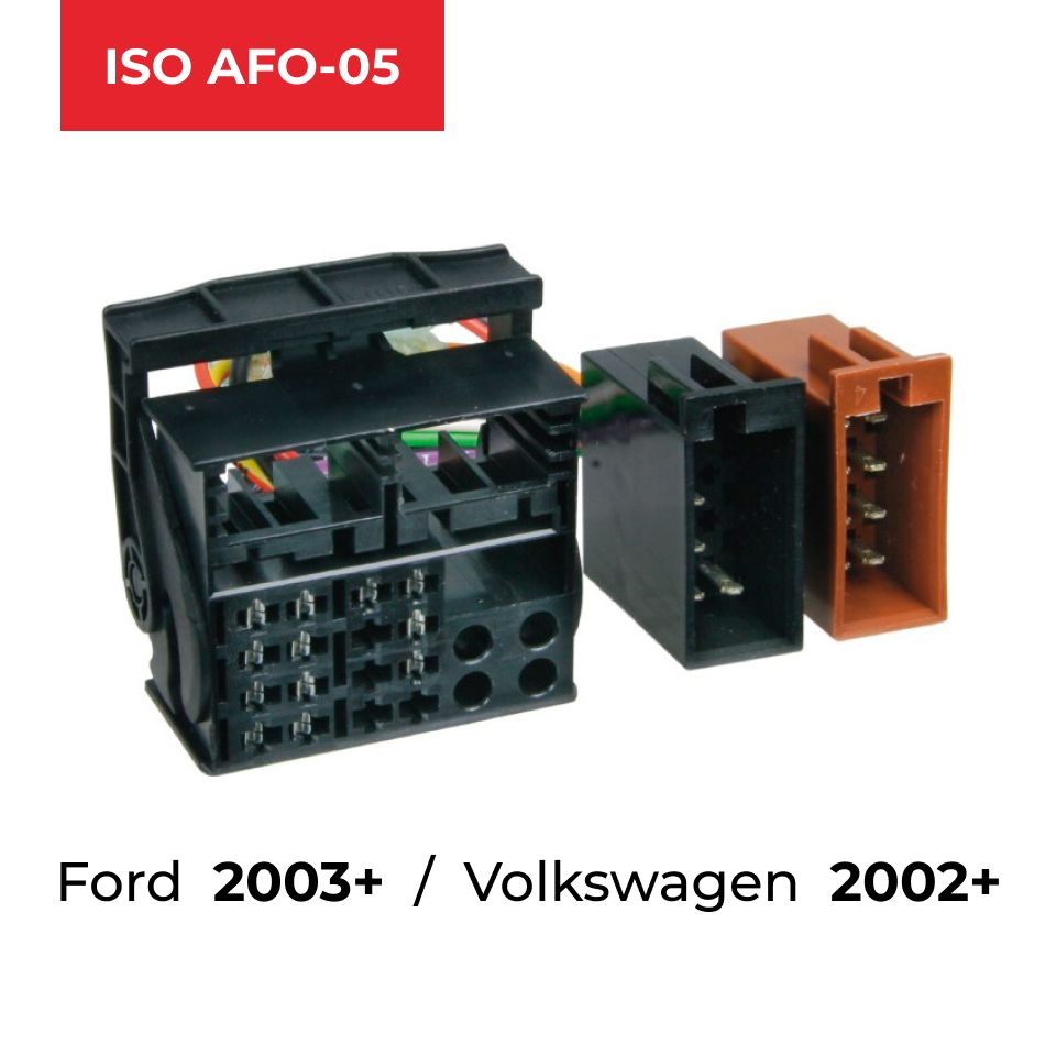 ISO переходник Incar ISO AFO-05 на Ford (2003+), Volkswagen (2002+) #1