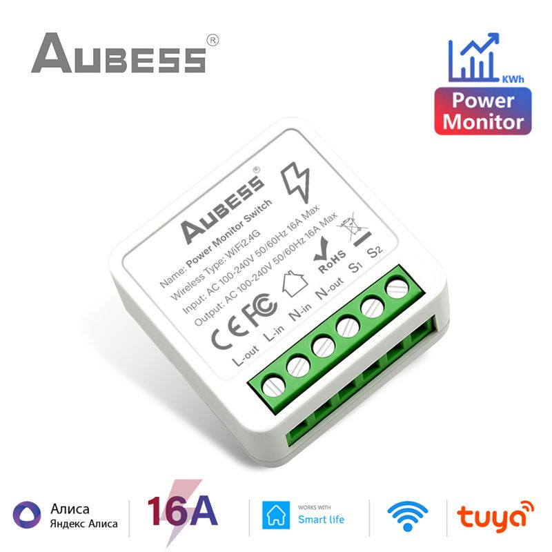 Wi fi реле mini smart switch 16a. Wi fi реле mini smart switch 16a