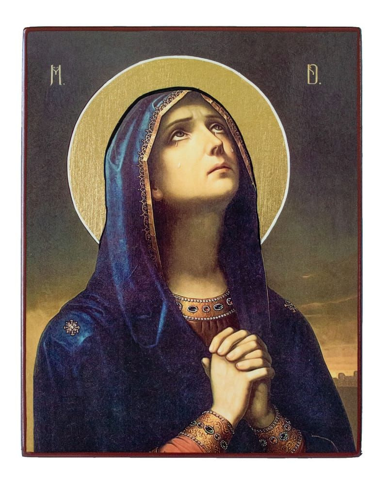 Скорбящая Богоматерь Мария Богородица