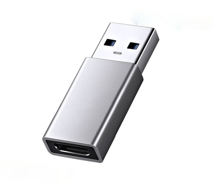 Адаптер USB Type C F(вход) - USB 3.0 M выход) - купить с доставкой по ...