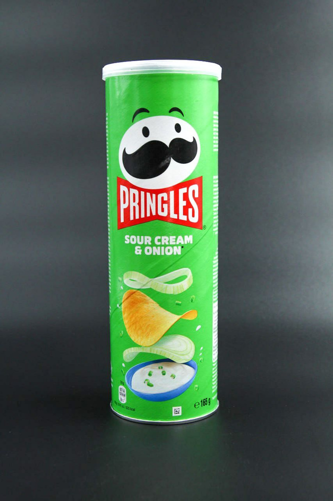 Чипсы картофельные Pringles Принглс сметана лук 165 г. 1 шт. #1