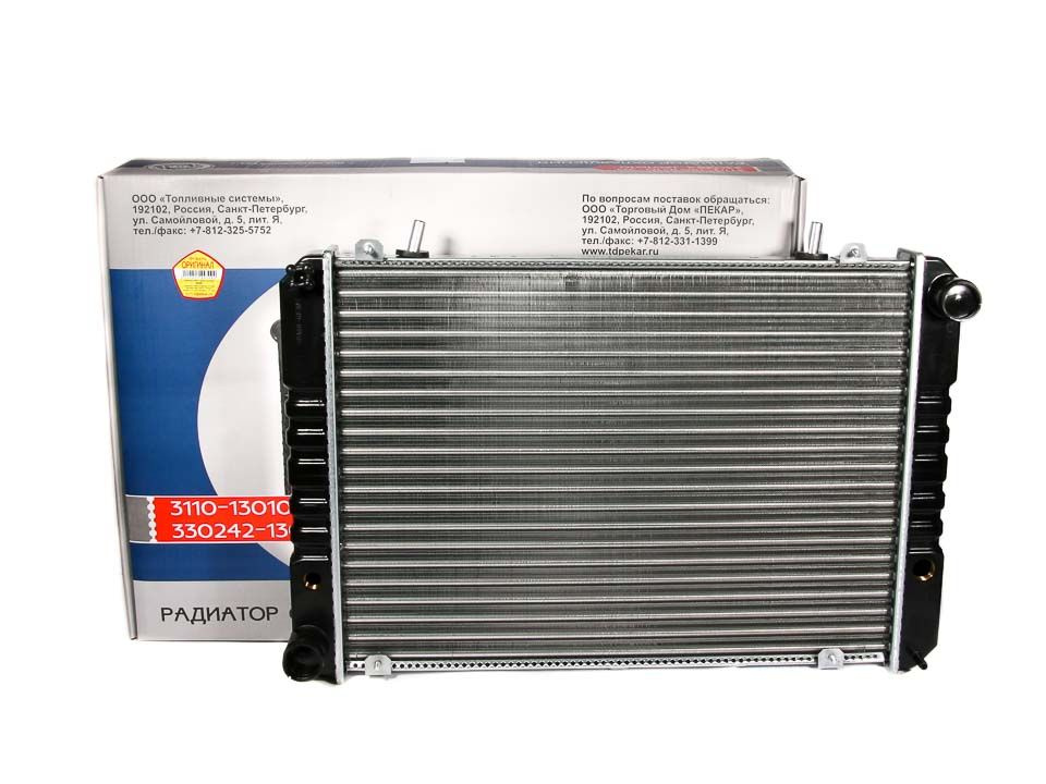 Радиатор охлаждения 3302 нового образца 2 х ряд. алюмин. с 1999 г ...