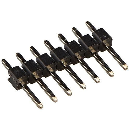 PLS-7 (DS1021-1x7), Вилка штыревая 2.54мм 1x7pin прямая / 15 штук ...