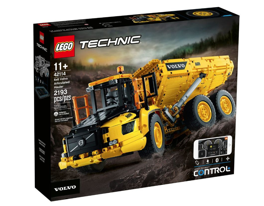 Конструктор LEGO 42114 Technic Volvo 6x6