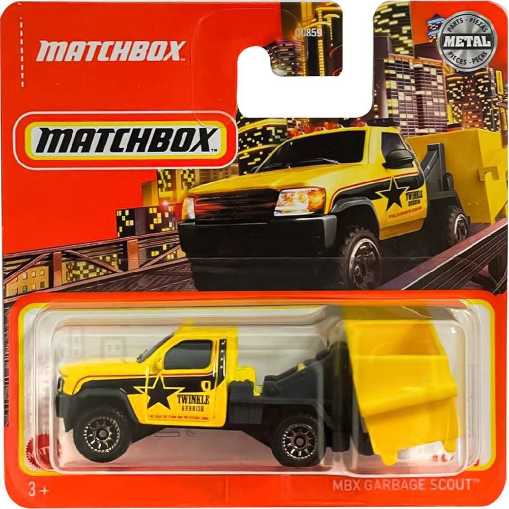 Машинка Matchbox MBX Garbage Scout 24/100 #1