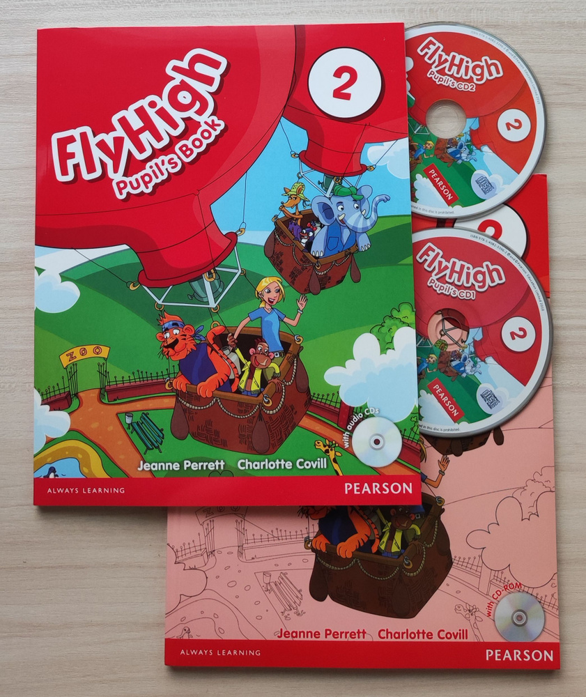 FlyHigh 2 Pupil'S Book, Activity Book, 2 CDs, CD-ROM, КОМПЛЕКТ.