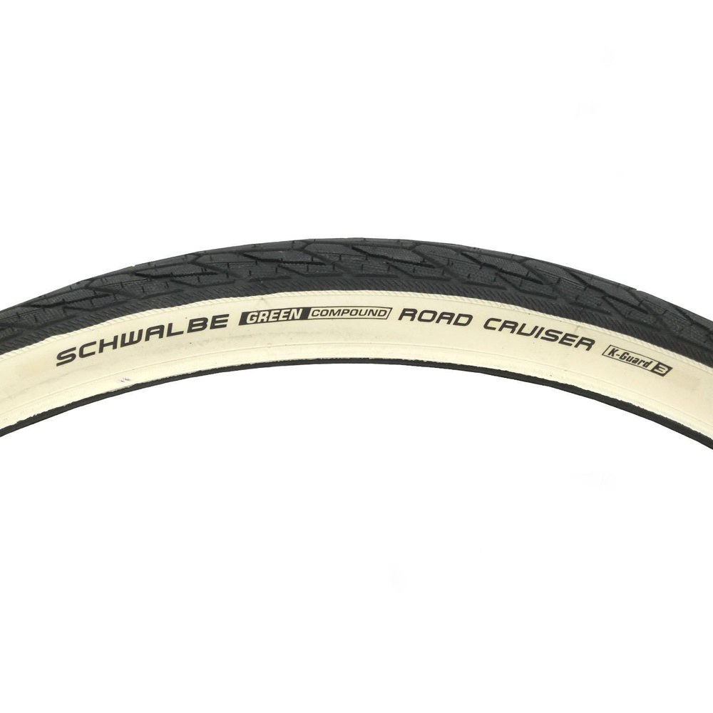 Покрышка 20X1.75 05-11101293 ROAD CRUISER K-Guard, TwinSkin 47-406 B/W HS484 GREEN 50EPI SCHWALBE  #1