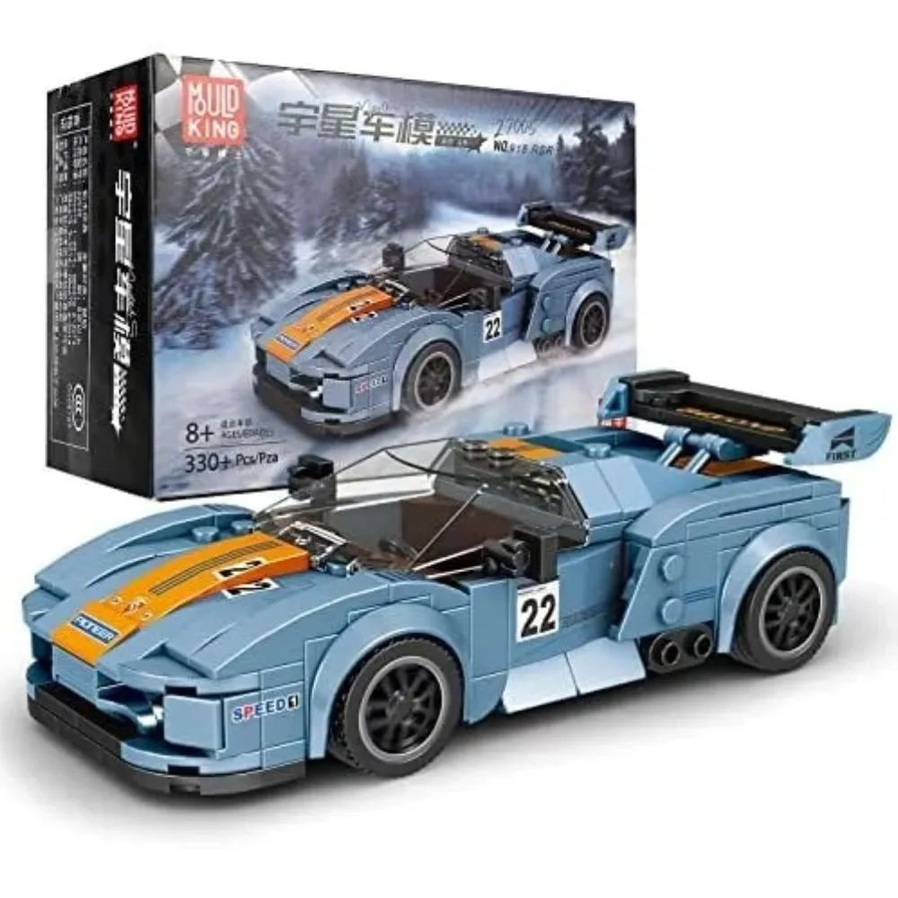 Конструктор Mould King 27005 Porsche 918 RSR, Сборная модель, Пластиковая,  Для мальчика, 330 Деталей