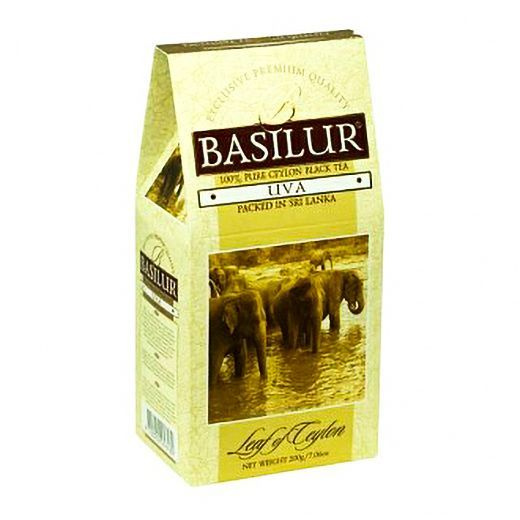 Чай черный Basilur UVA листовой 100 г - купить с доставкой по выгодным ...