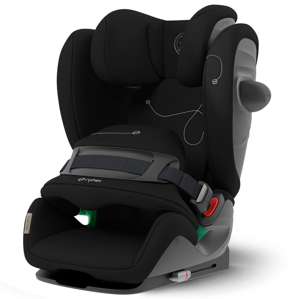 Детское автокресло Cybex Pallas G i-Size Moon Black черный, группа 1/2/3 с  15 месяцев до 12 лет (9-50 кг, 76-150 см) - купить с доставкой по выгодным  ценам в интернет-магазине OZON (911861028)