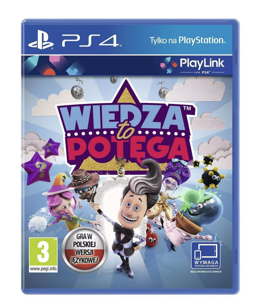 Видеоигра Знание-сила wiedza to potga для PS4