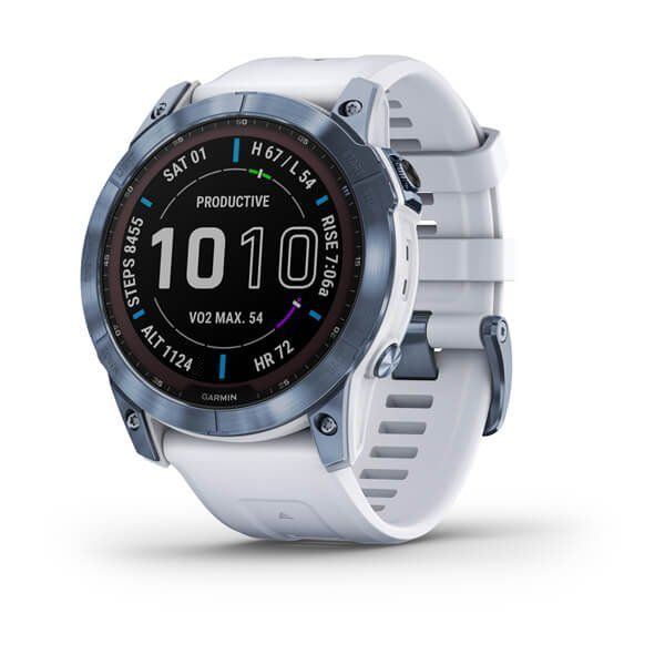 Garmin Умные часы Garmin FENIX 7X Sapphire solar mineral blue #1