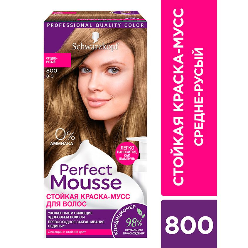 Perfect Mousse Краска для волос, 35 мл - купить с доставкой по выгодным ...