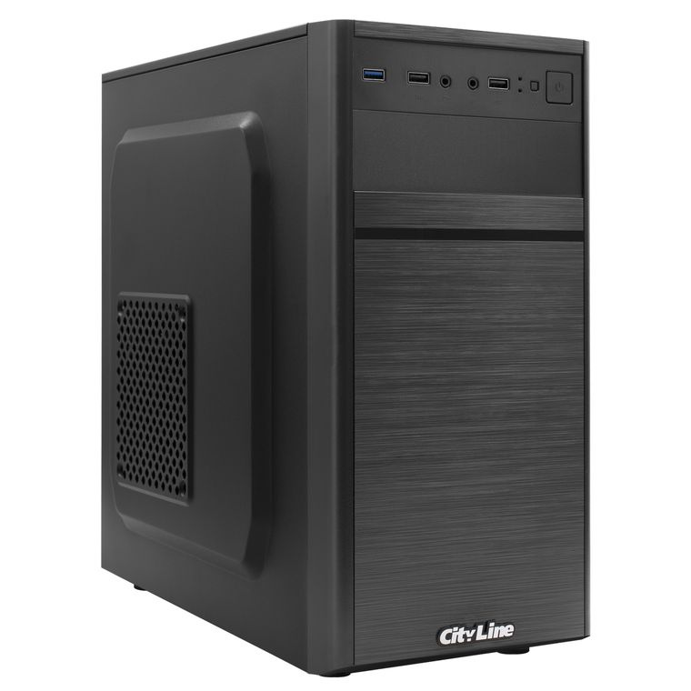 CityLine Системный блок i3848 (Intel Core i3-12100, RAM 8 ГБ, SSD 256 ГБ, Intel UHD Graphics 730, Без #1