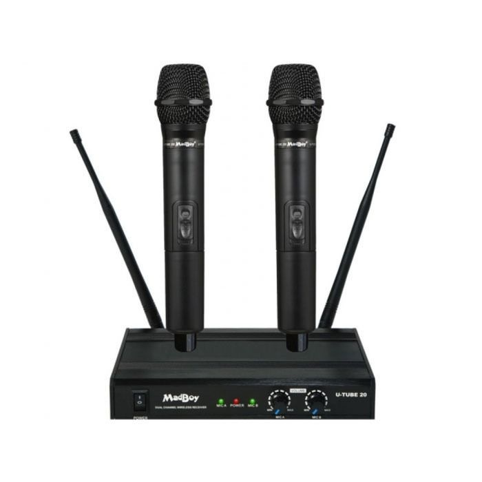 Микрофон универсальный Беспроводные микрофоны с приемником - купить по ...