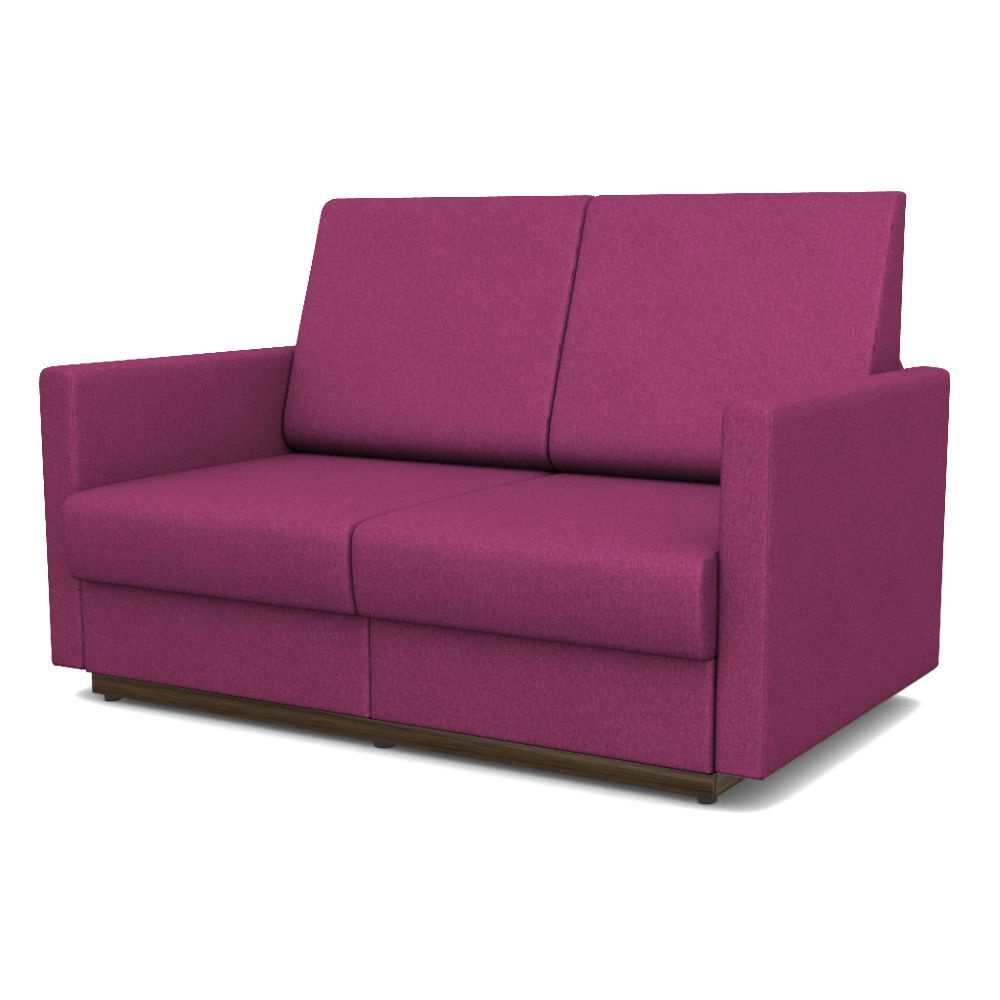 Диван-кровать Стандарт + ФОКУС- мебельная фабрика 140х80х87 см малиново-розовый  #1