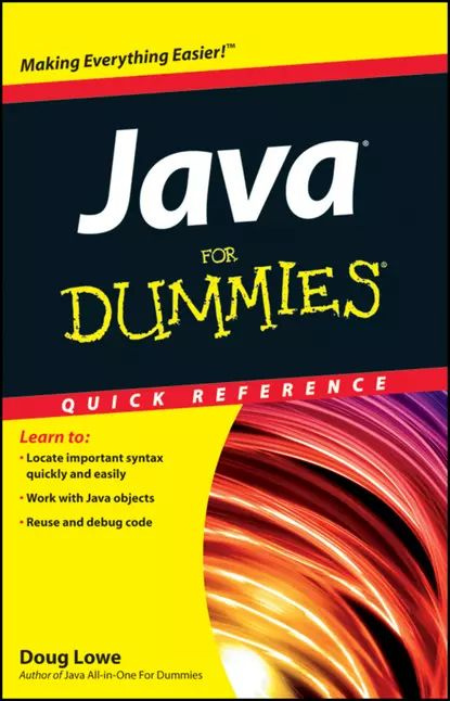Java For Dummies Quick Reference | Lowe Doug | Электронная книга #1