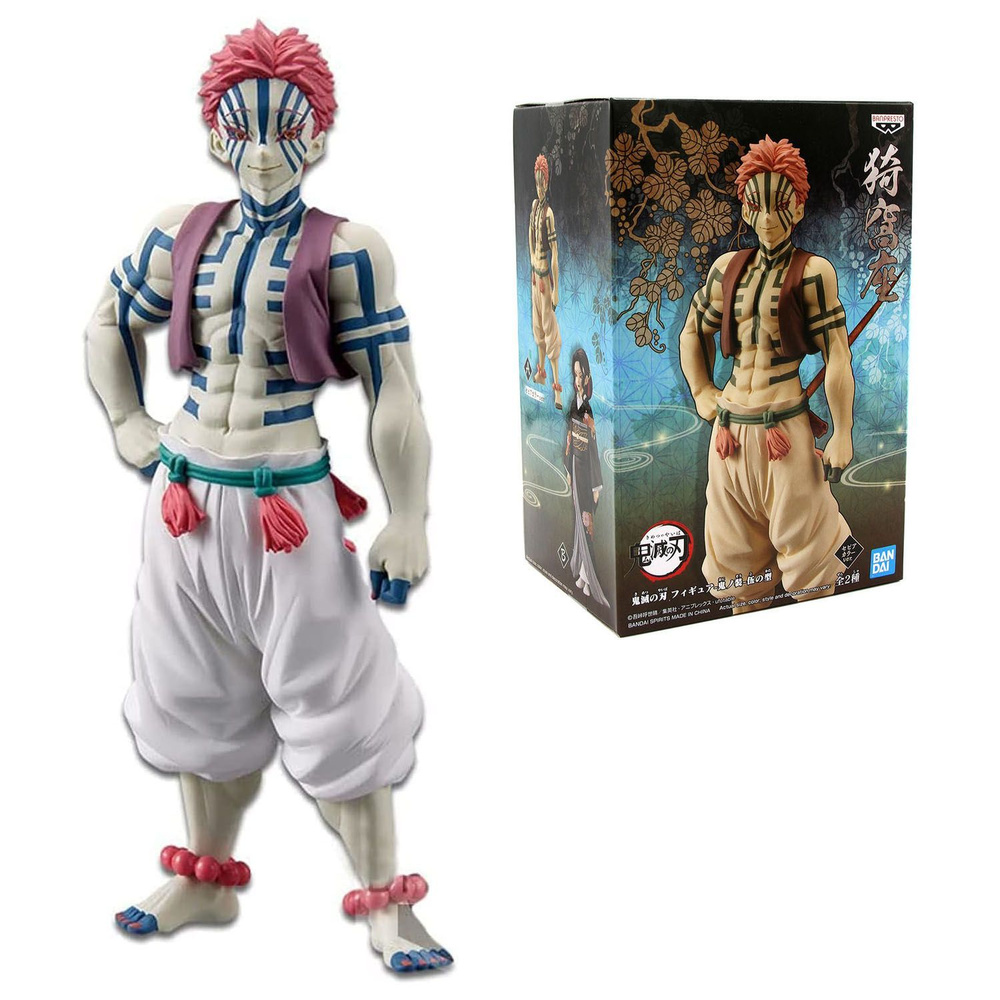 Фигурка BANPRESTO Аказа из аниме Клинок Рассекающий Демонов 17cm / BANDAI  Akaza Demon Slayer - купить с доставкой по выгодным ценам в  интернет-магазине OZON (1277035282)