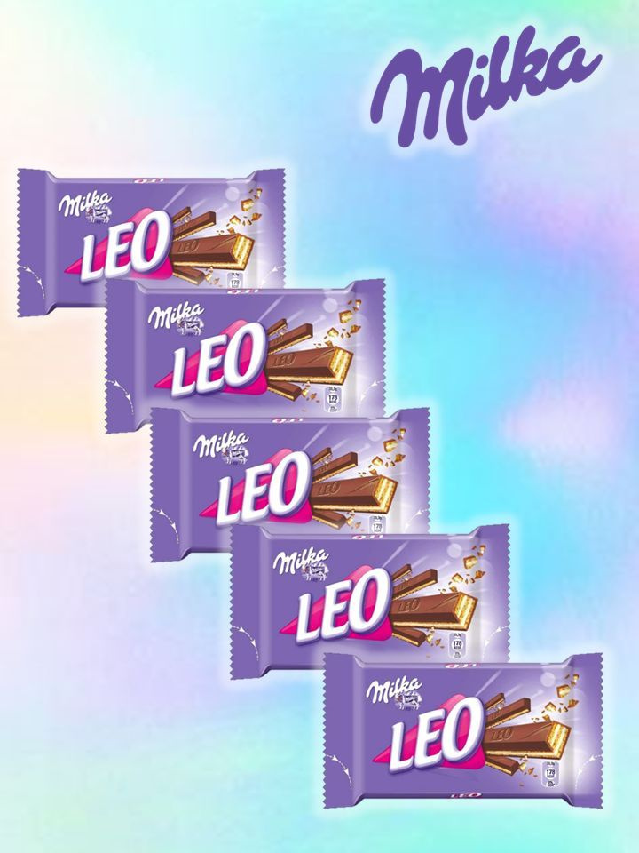 Вафли Milka Leo/ Милка Лео  33,3 г*5 шт #1