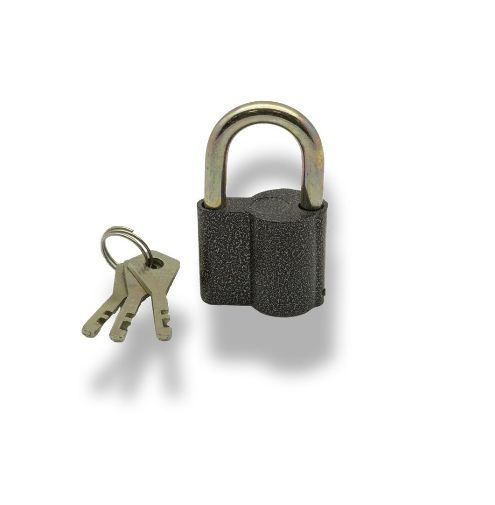 Замок навесной с ключом гаражный алюминиевый сплав 45 мм - купить по ...