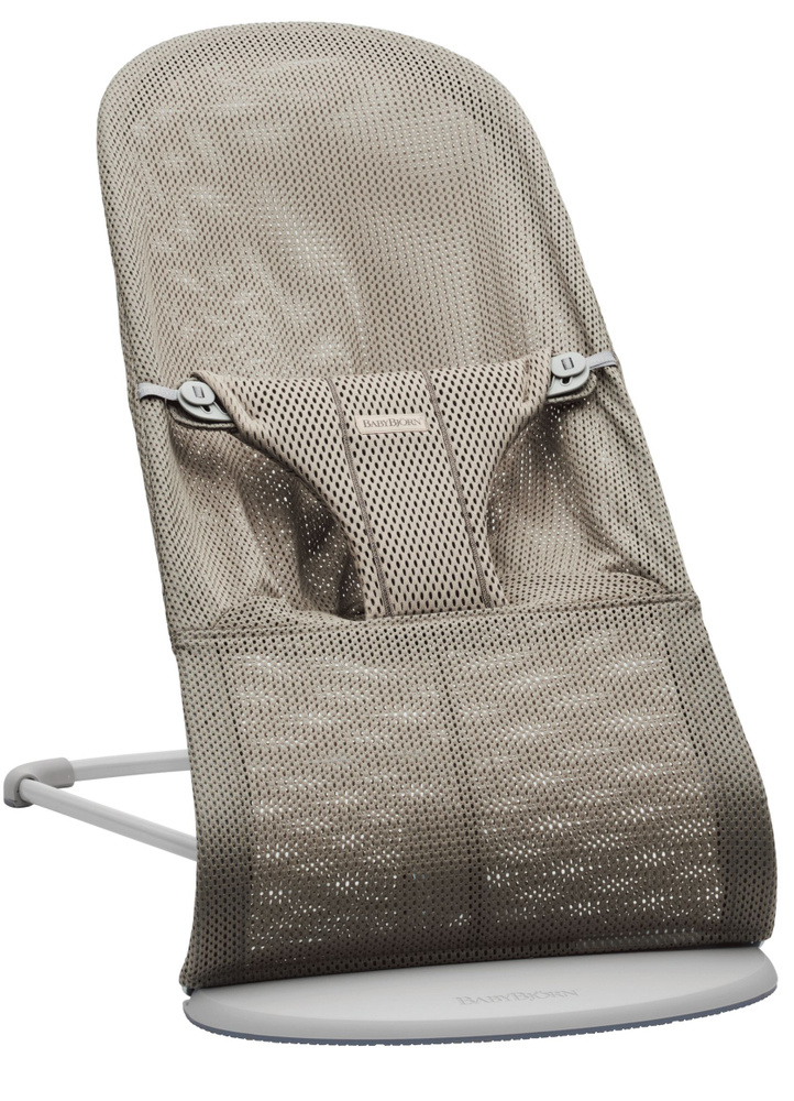 Кресло-шезлонг BabyBjorn Bliss Mesh Grey Beige 0061.02 #1