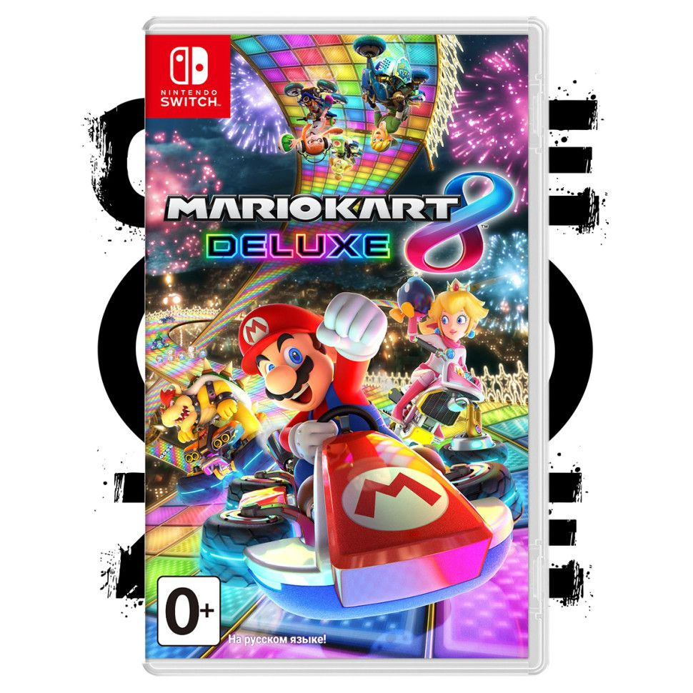 Switch with mario kart on sale 8