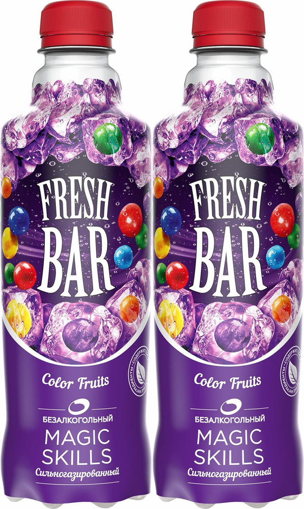 Газированный напиток Fresh Bar Magic Skills 0,48 л, комплект: 2 упаковки по 480 мл  #1
