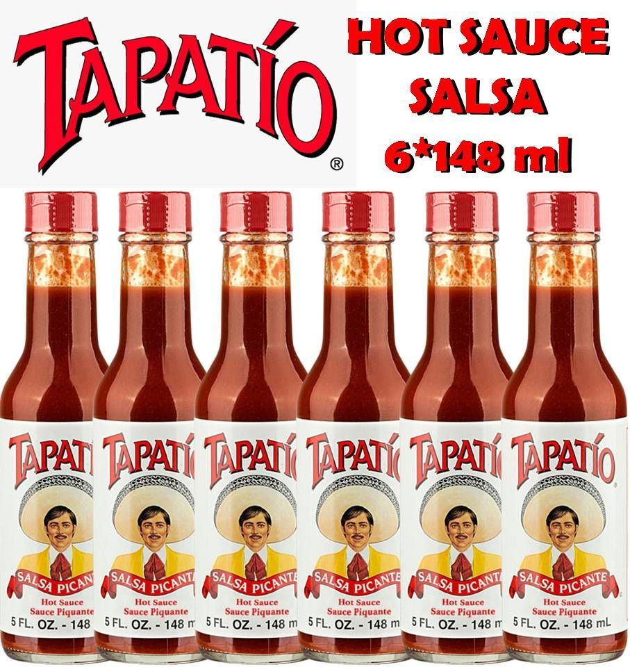 Соус Tapatio 6шт*148мл острый Сальса Тапатио Hot sauce SALSA США - купить с  доставкой по выгодным ценам в интернет-магазине OZON (838721721)