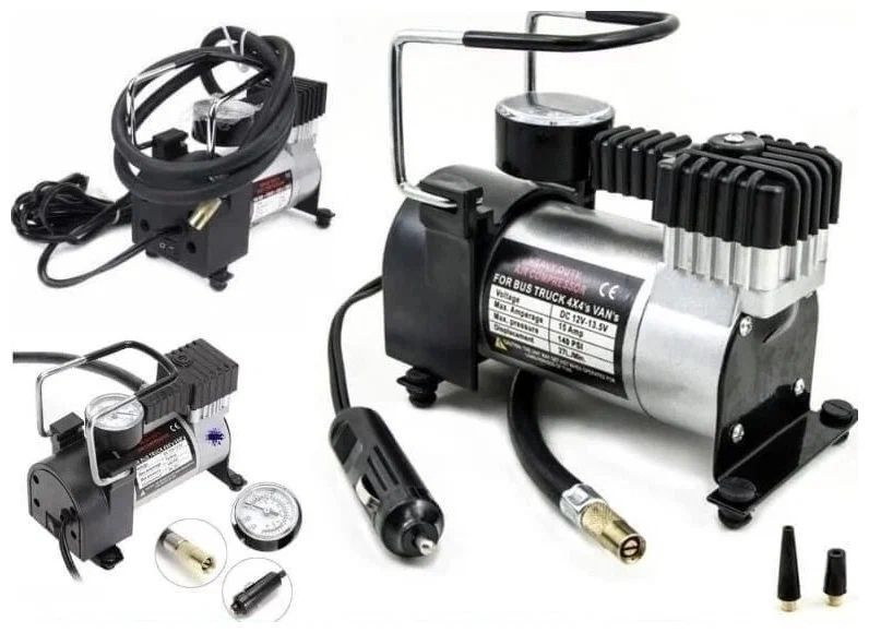Автомобильный компресор для накачки шин/ Автомобильный насос 965 KPA ...