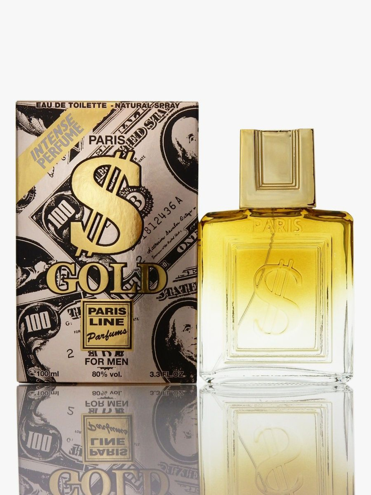 Paris Line Parfums Туалетная вода Dollar Gold Intense Perfume / Париж Лайн Парфюм Доллар 100 мл  #1