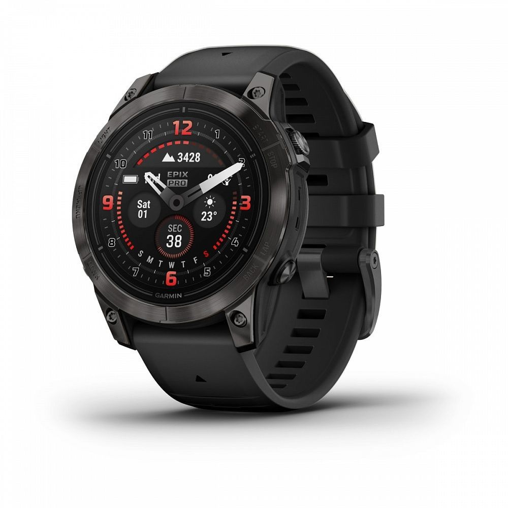 Garmin fenix 6 sapphire carbon grey dlc with black band sale