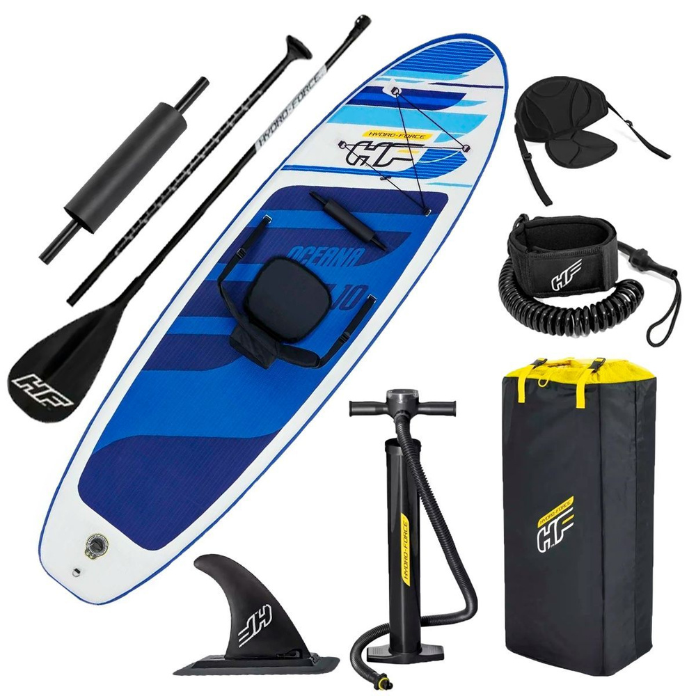 Sup Board надувной для плаванья Hydro-Force Oceana 10', 305x84x12 см ...