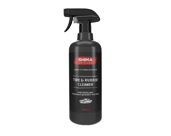 Очиститель шин резиновых деталей и пластика Shima Detailer Tire and Rubber Cleaner 1л  #1