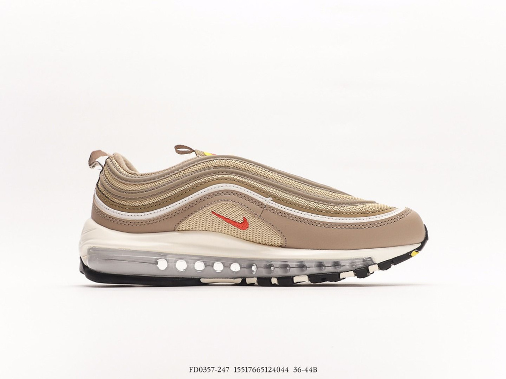 Nike air max 97 gold silver best sale