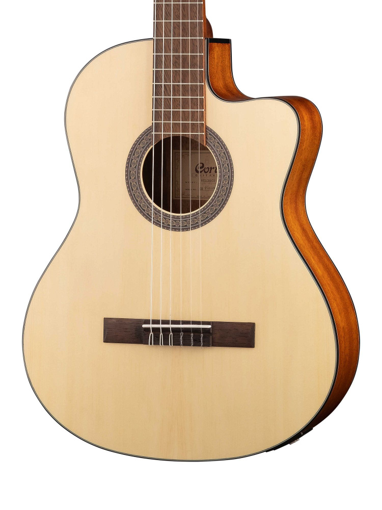Cort Классическая гитара со звукоснимателем AC120CE-OP Classic Series 6 ...