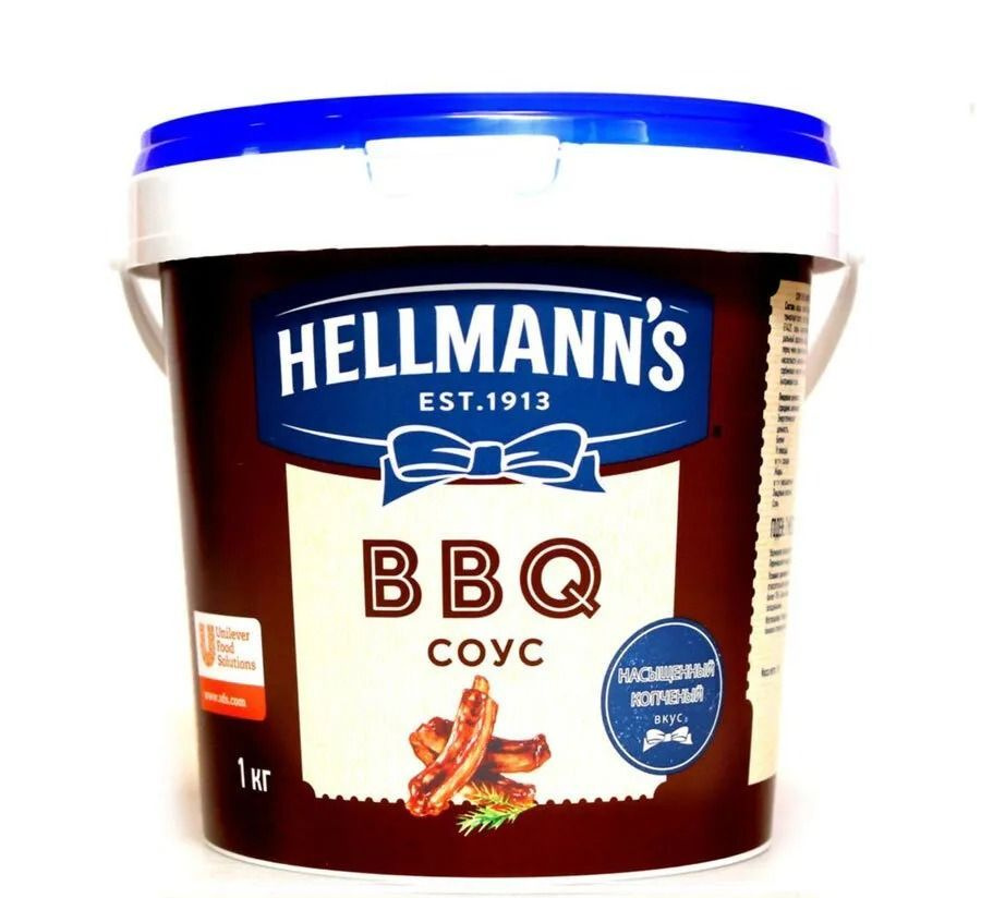 Соус барбекю 1 кг Hellmanns, 1 ведро #1