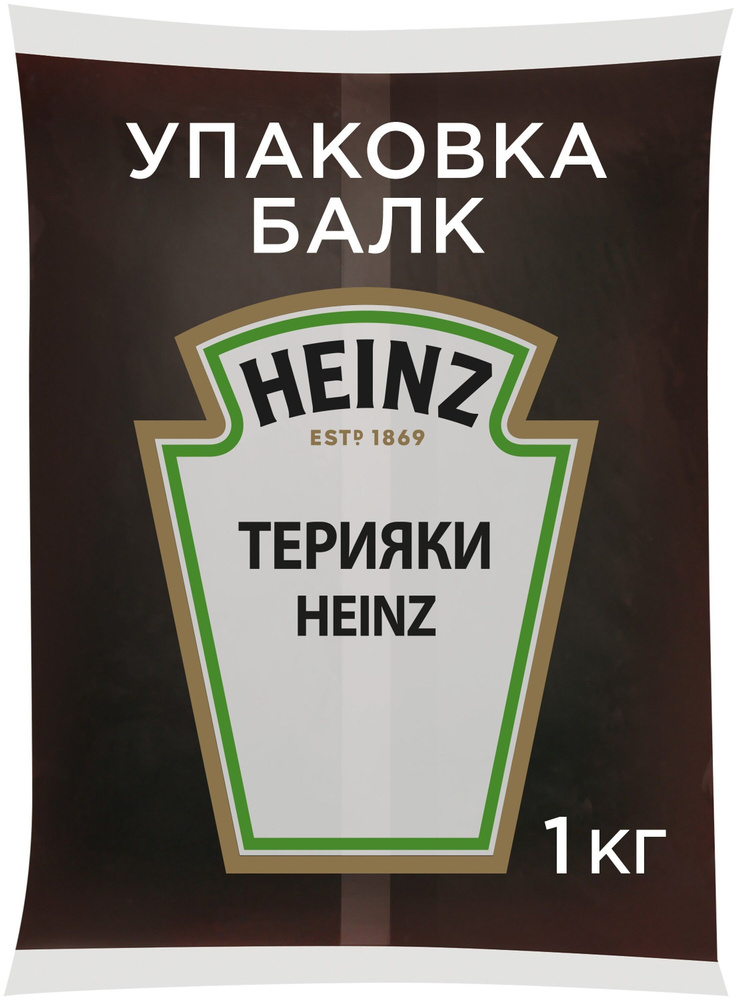 Соус терияки 1 кг Heinz, 1 пакет - купить с доставкой по выгодным ценам ...