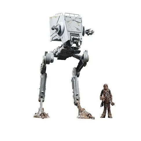 Шагоход АТ-СТ и Чубакка фигурки 30 см Звездные войны, AT-ST w Chewbacca Hasbro Star Wars  #1