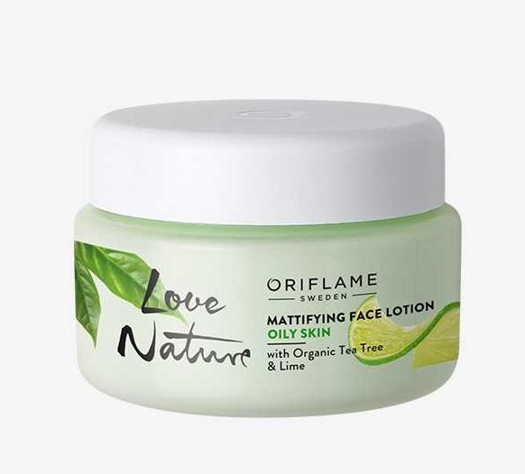 Oriflame LOVE NATURE Матирующий крем-флюид для лица с органическим чайным деревом и лаймом Крем для лица #1