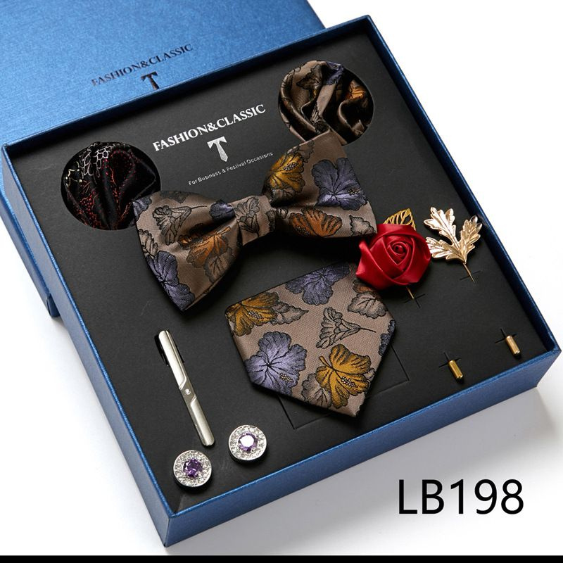 Коробка для галстука бабочки с еврослотом 127*72*20 мм