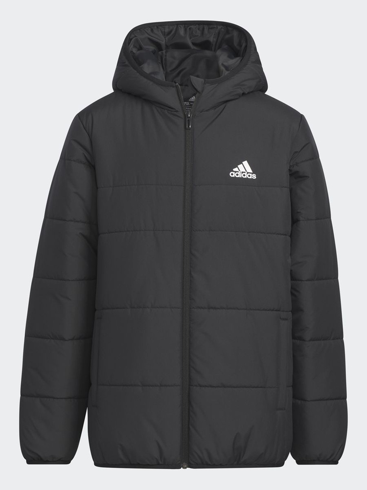 Adidas black sale puffer jacket